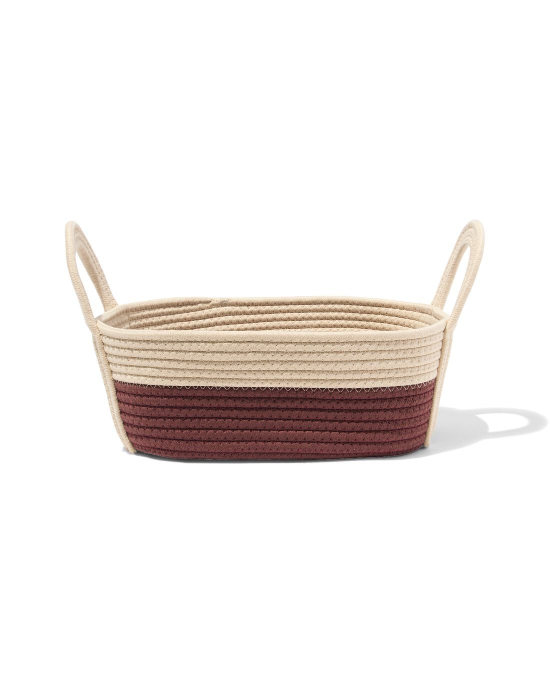 HEMA Mand 34x13cm Touw Beige