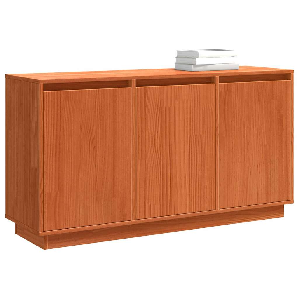 vidaXL Dressoir Bruin 111 x 34 x 60 cm Massief grenenhout
