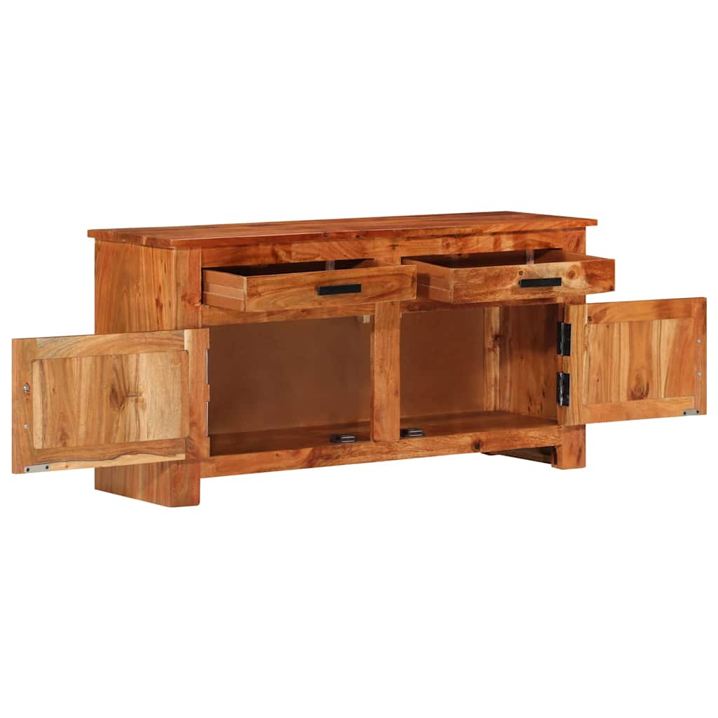 vidaXL Dressoir Bruin 100 x 30 x 50 cm Massief acaciahout