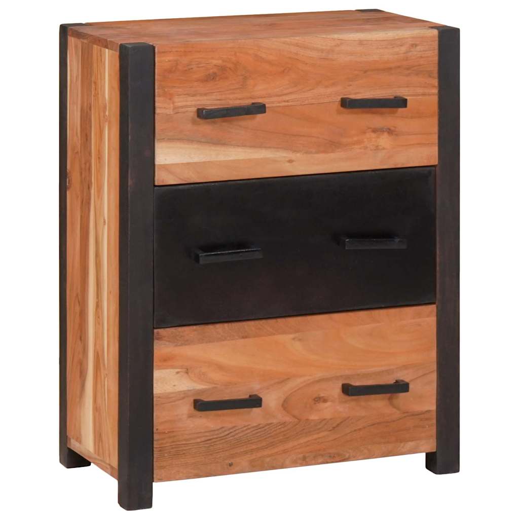 vidaXL Buffets & Zijtafels Bruin 55 x 30 x 75 cm Massief acaciahout