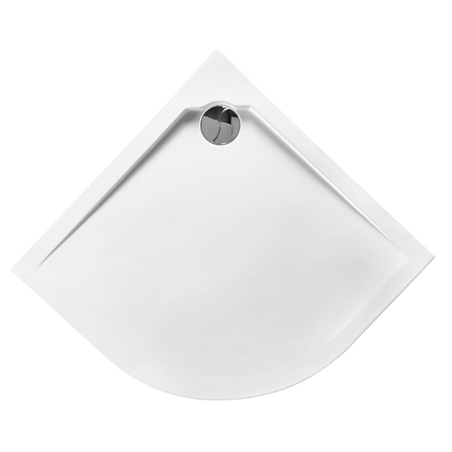 Allibert  Douchebak - Slim 90 X 90 Cm - Polybeton - Wit