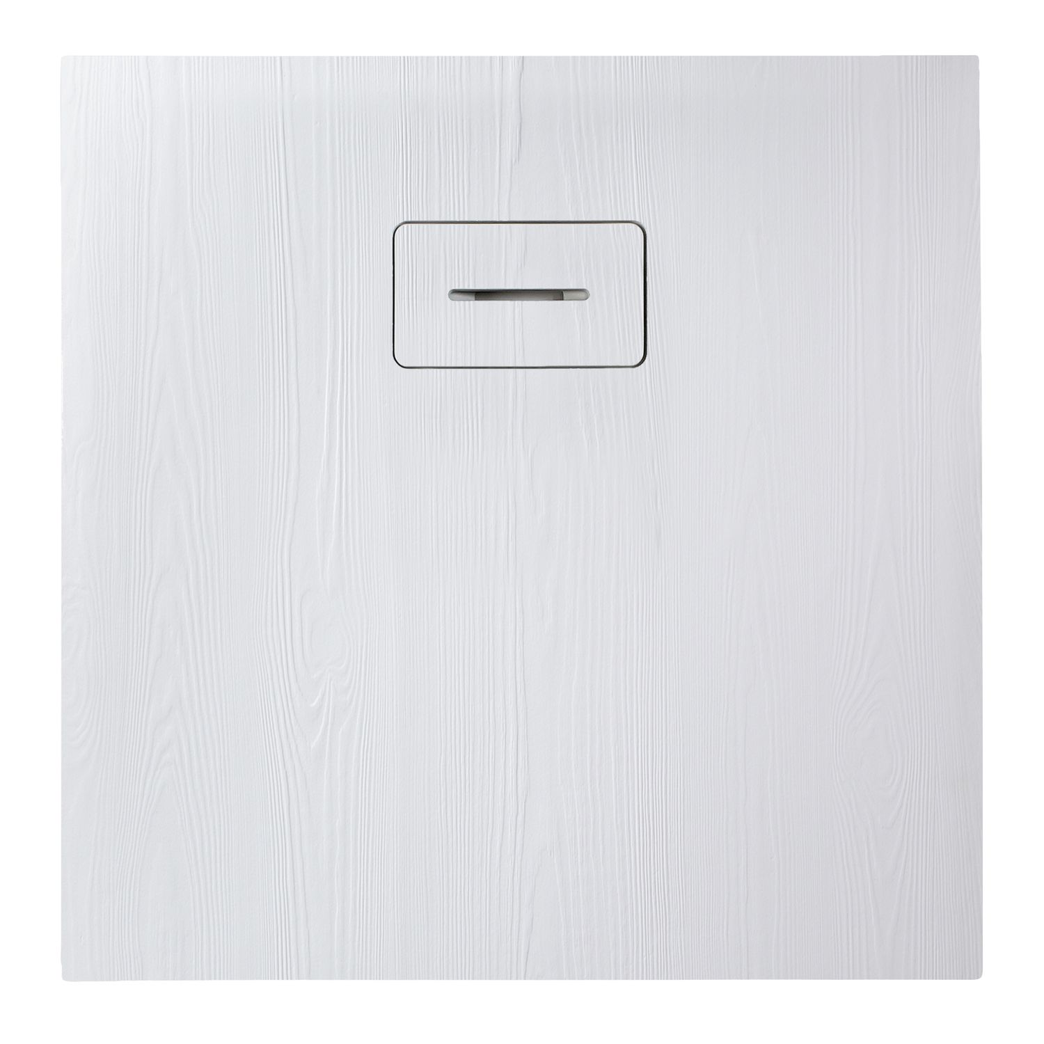 Allibert  Douchebak - Woodstone 90 X 90 Cm - Polybeton - Wit