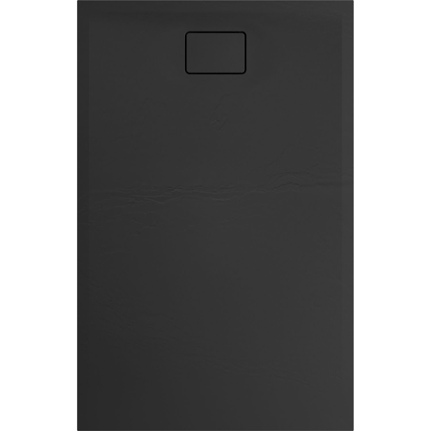 Allibert  Douchebak - Terreno 140 X 90 Cm - Polybeton - Zwart