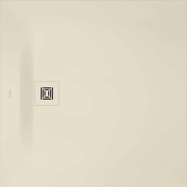 Duravit Sustano Douchebak - 100x100x3cm - Vierkant - DuraSolid Crème mat 720275620000000