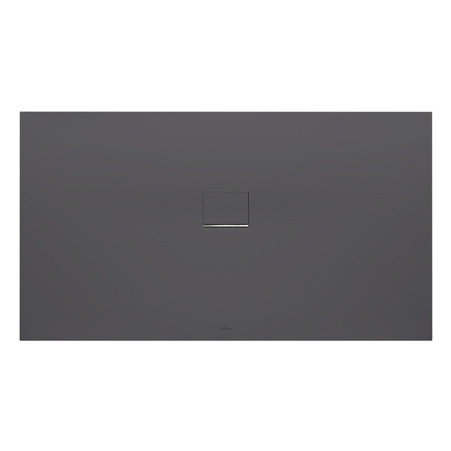 Villeroy & Boch Squaro infinity douchevloer - 120x120cm - anthracite udq1212sqi1mv-1s