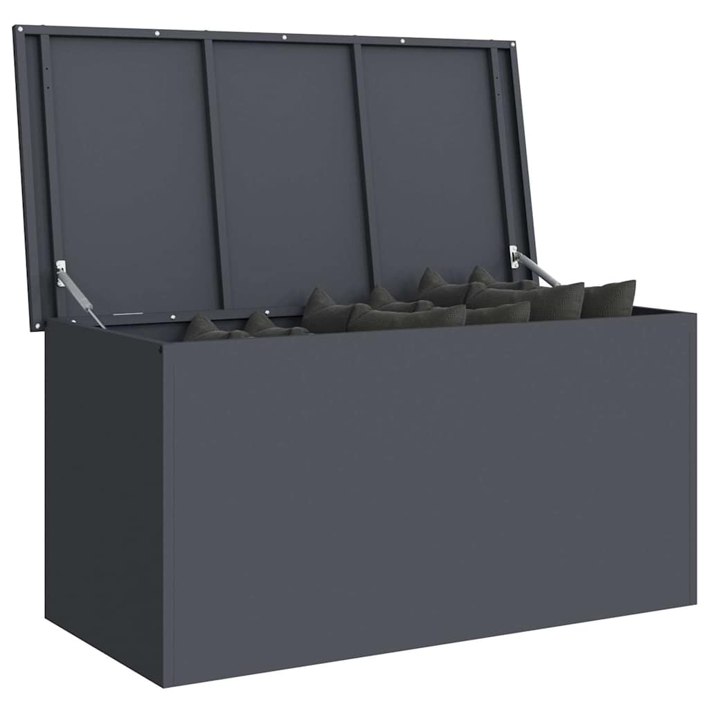 vidaXL Buitenopslagdoos Antraciet 100 x 50.5 x 50 cm Koudgewalst staal