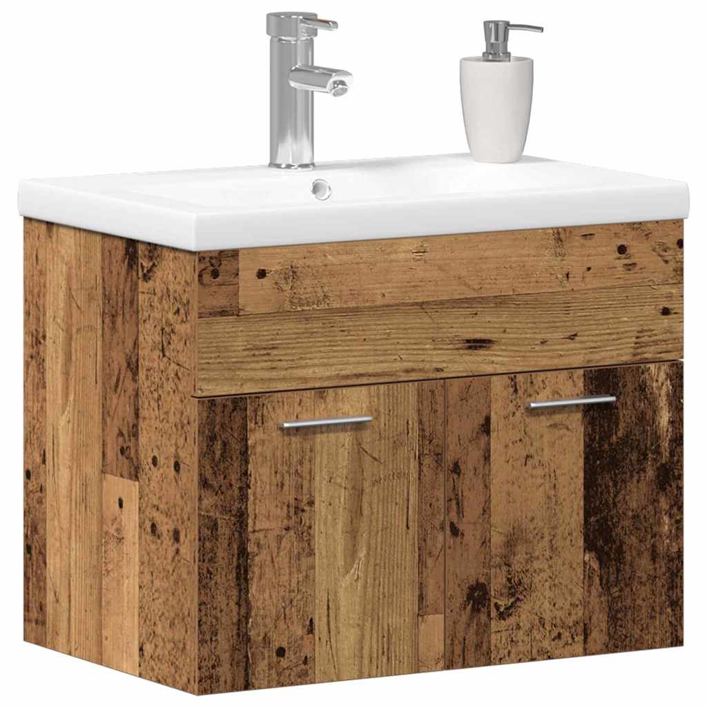 vidaXL Sets Anders Oud hout 60 x 38.5 x 46 cm Bewerkt hout