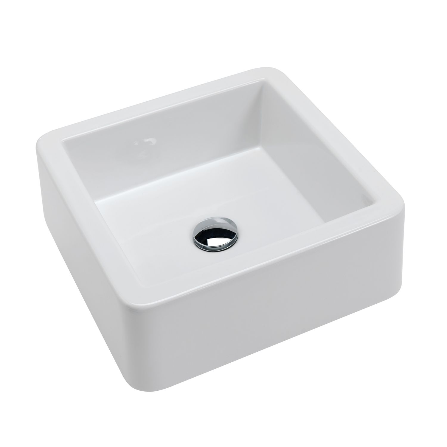 Aquavive Keramische Opzetwastafel Saone 40cm