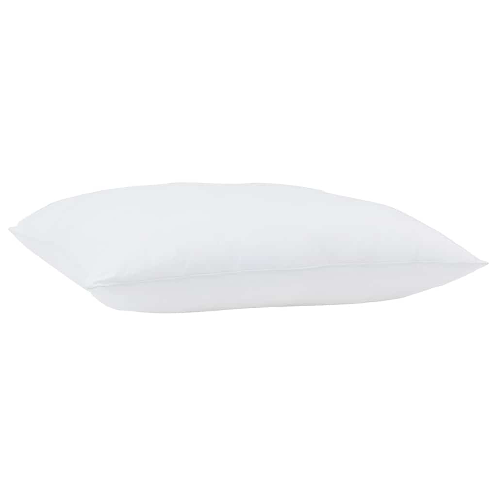 vidaXL Hoofdkussen Wit 105gsm 50% katoen en 50% polyester blend
