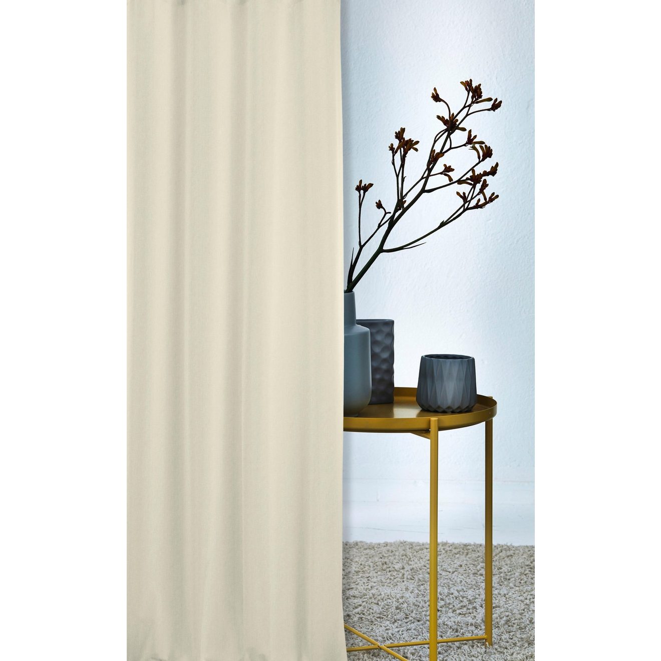 APELT Gordijn Alaska HxB: 245x140, Alaska, sjaal met oogjes en metalen oogjes (1 stuk)