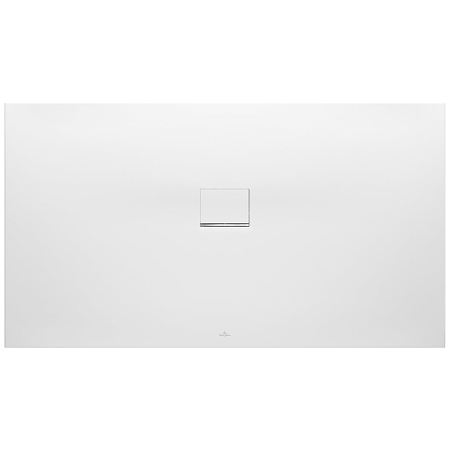 Villeroy & Boch Squaro Infinity Rechthoekige douchevloer - 1400 x 1000 x 40 mm - mat stone white (wit) udq1410sqi2iv-rw