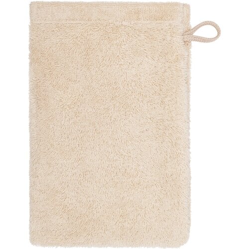 Cawö Cawo Lifestyle Uni Washandje 16/22 beige