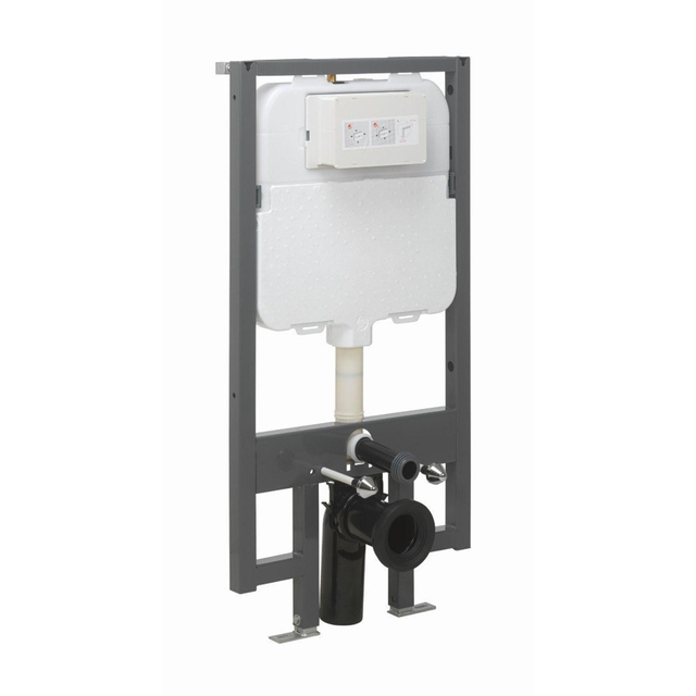 Crosswater Cistern inbouwreservoir - extra ondiep - 114x58cm WCF118X50_VS_V2