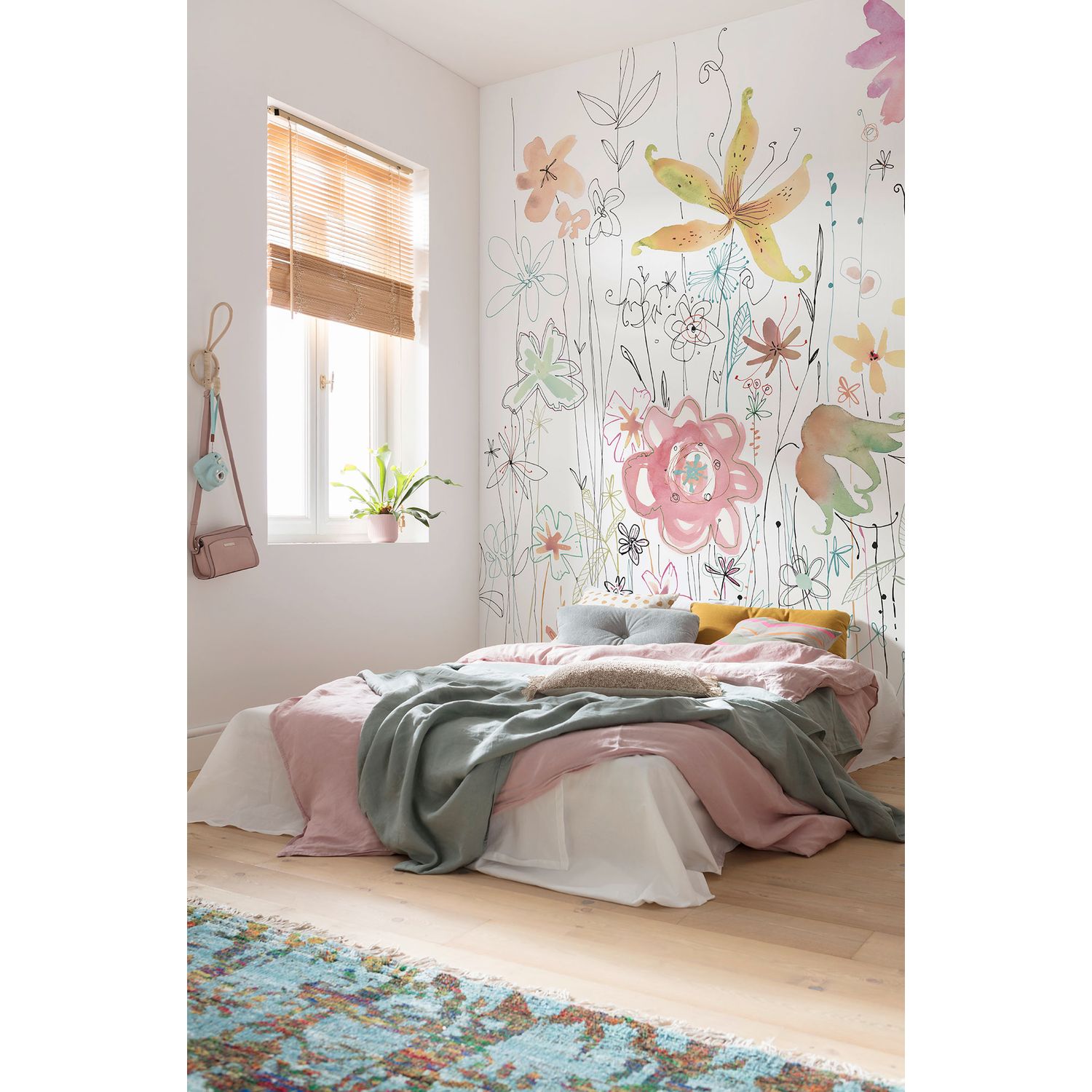 Komar Fotobehang Bloemendans