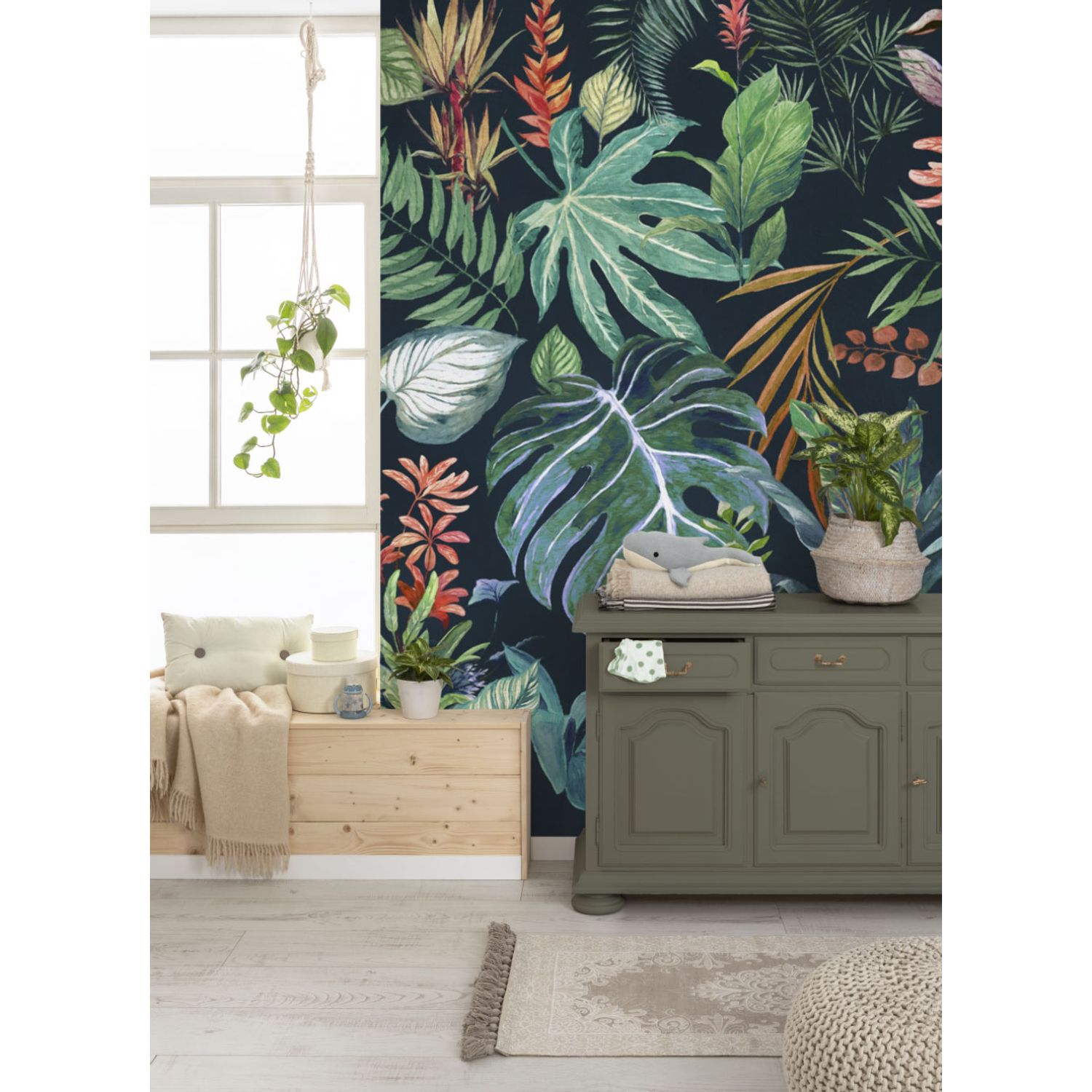 Komar Fotobehang Colourful Leaves