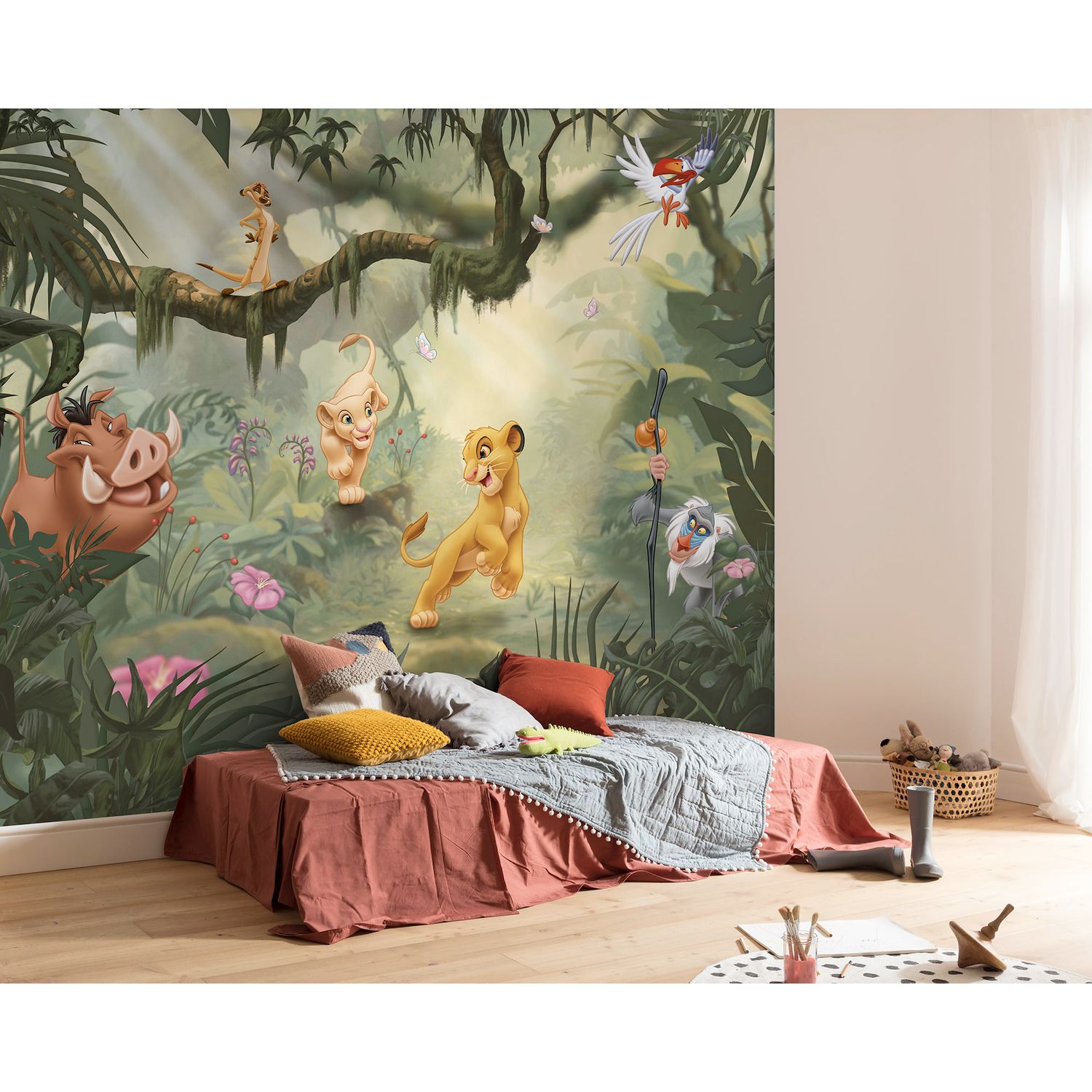 Komar Fotobehang Vrienden Van De Jungle