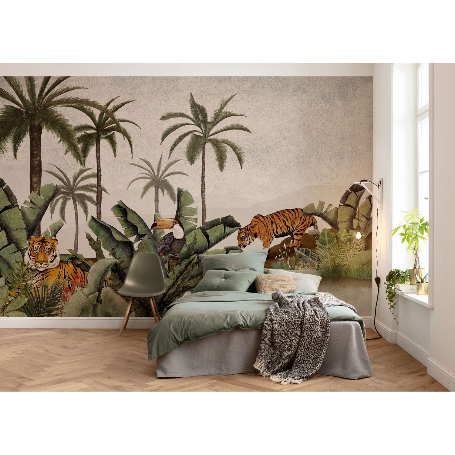 Komar Fotobehang Tiger Jungle