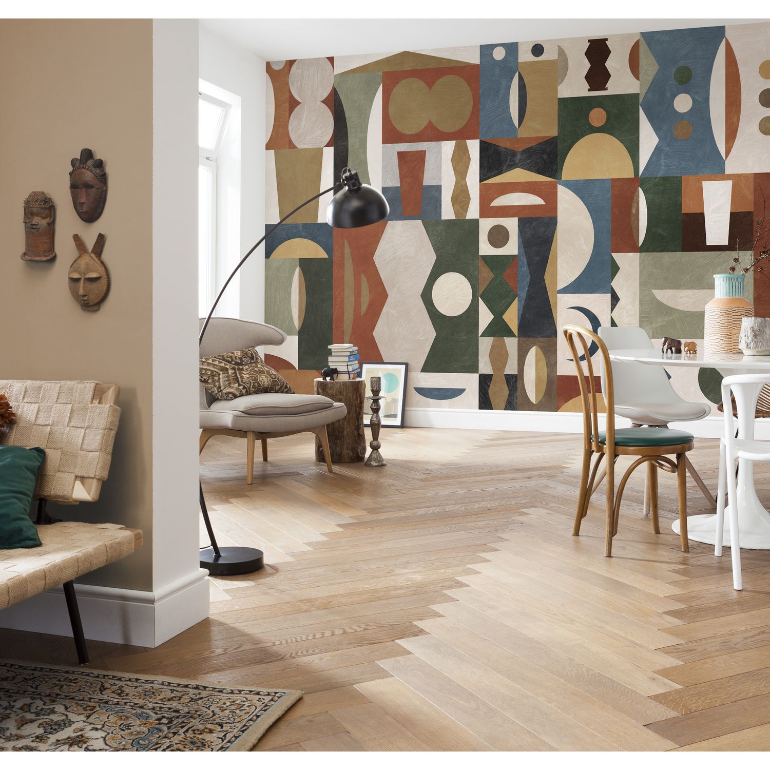 Komar Fotobehang Tribal Tiles