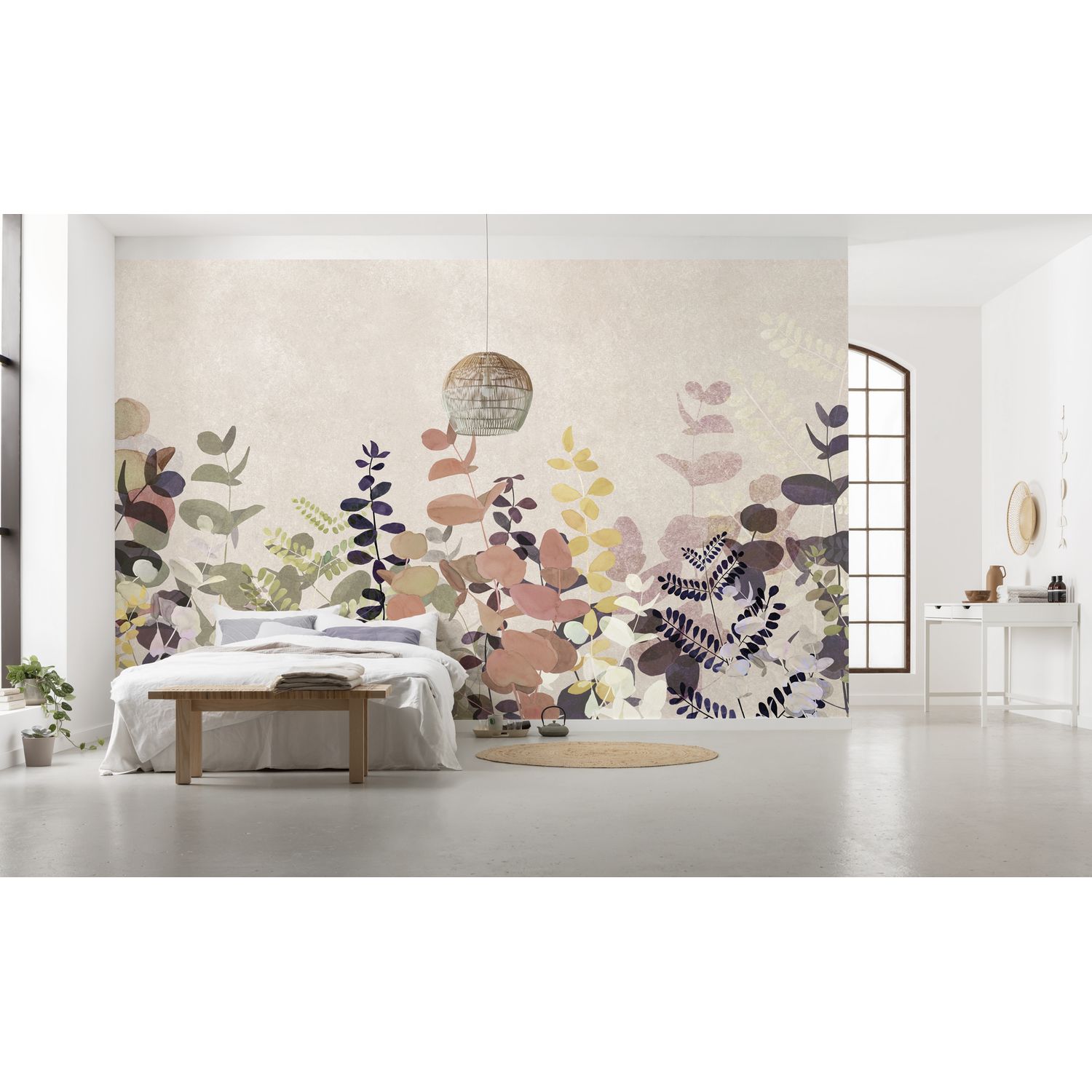 Komar Fotobehang Foggy Shrub