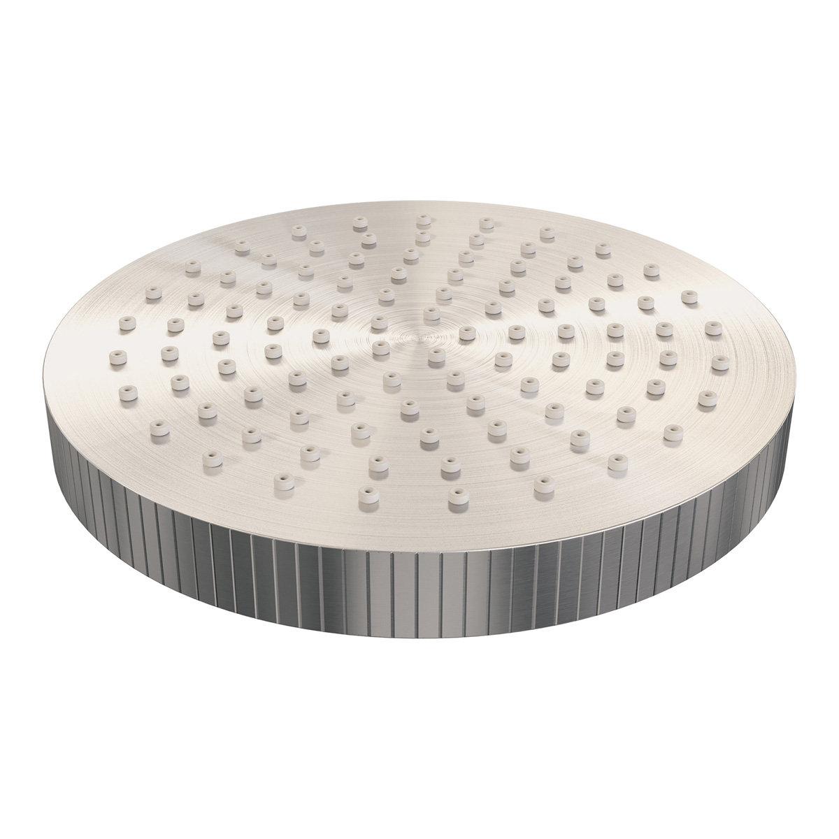 Brauer Stripe hoofddouche 25cm RVS geborsteld PVD