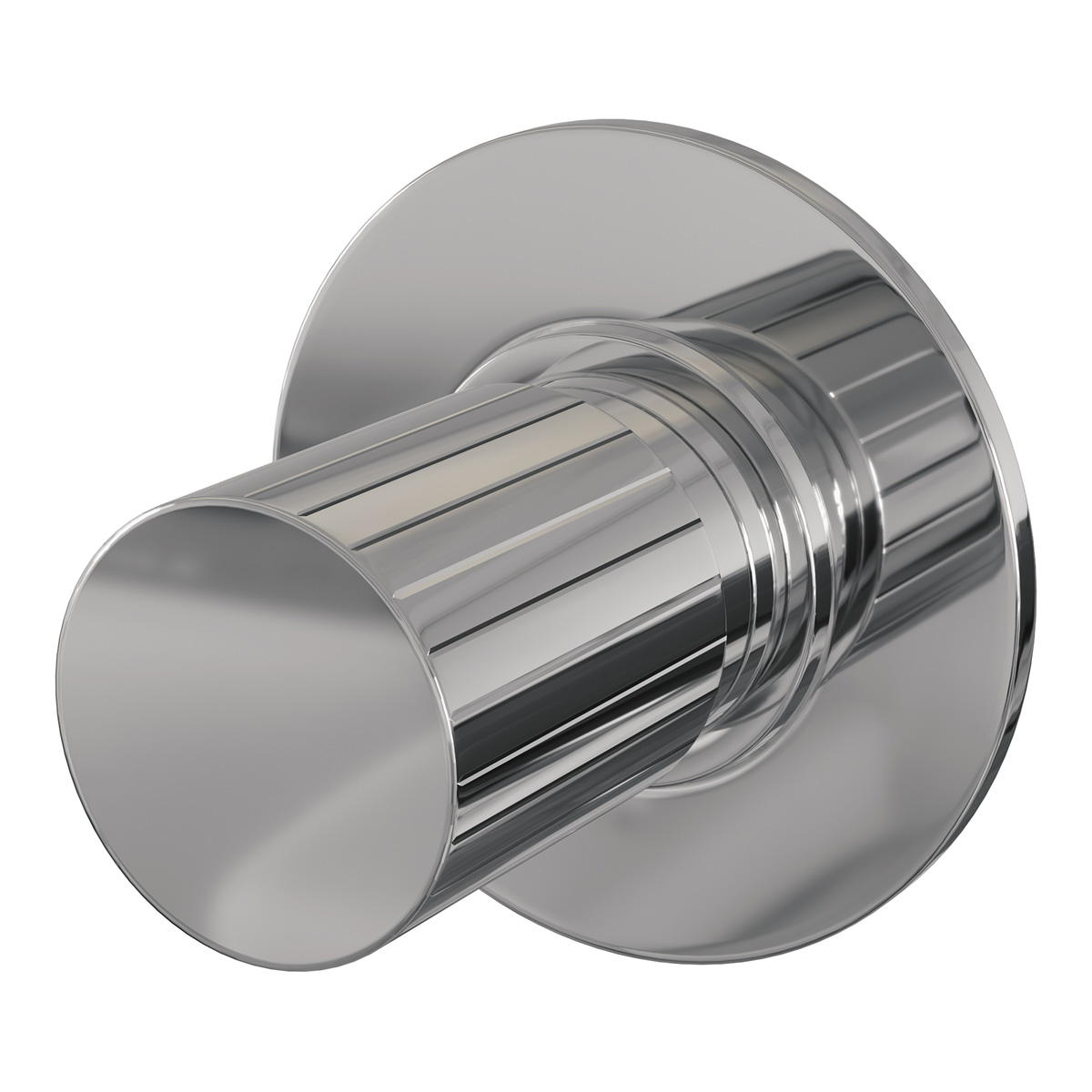 Brauer Stripe inbouw stopkraan chroom