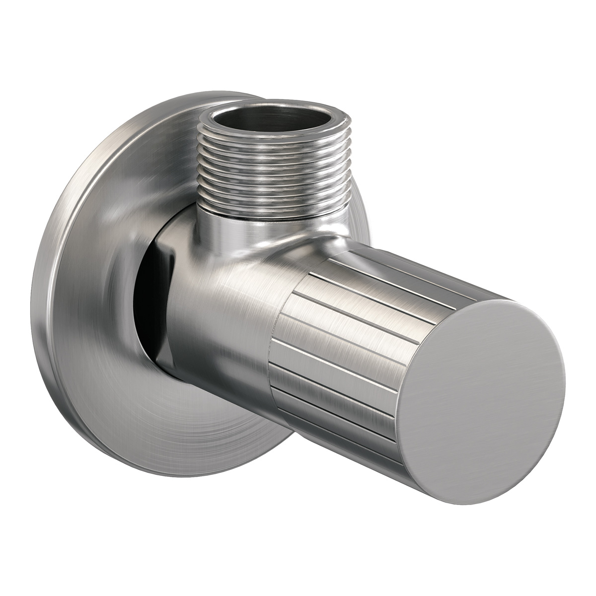 Brauer Stripe hoekstopkraan RVS geborsteld PVD