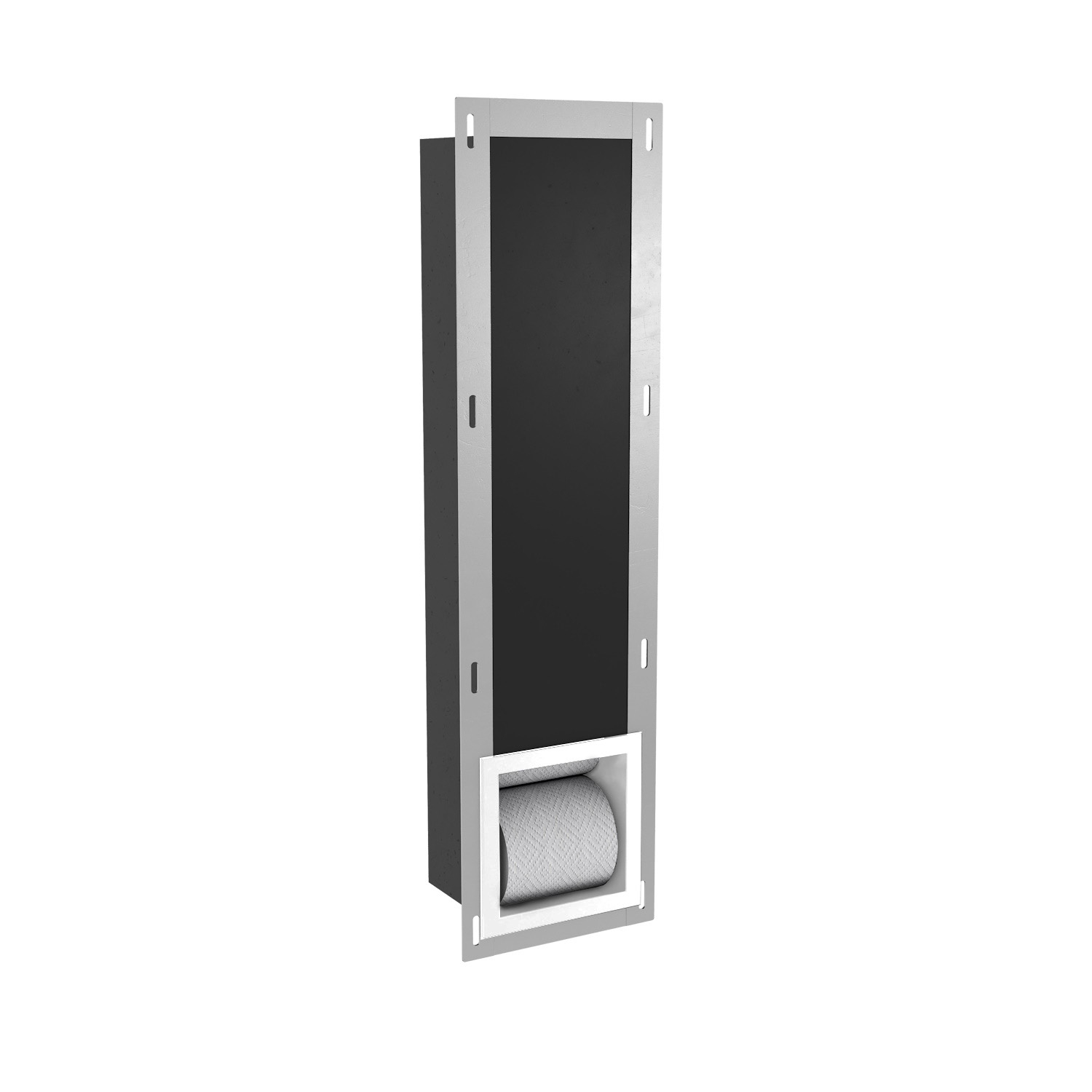 Boss & Wessing Reserve Toiletrolhouder Inbouw BWS Mat Wit Torelaat