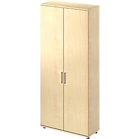 Schäfer Shop Genius TETRIS WOOD draaideurkast, 6 OH, hoogte incl. glijders, B 1000 mm, ahorn decor