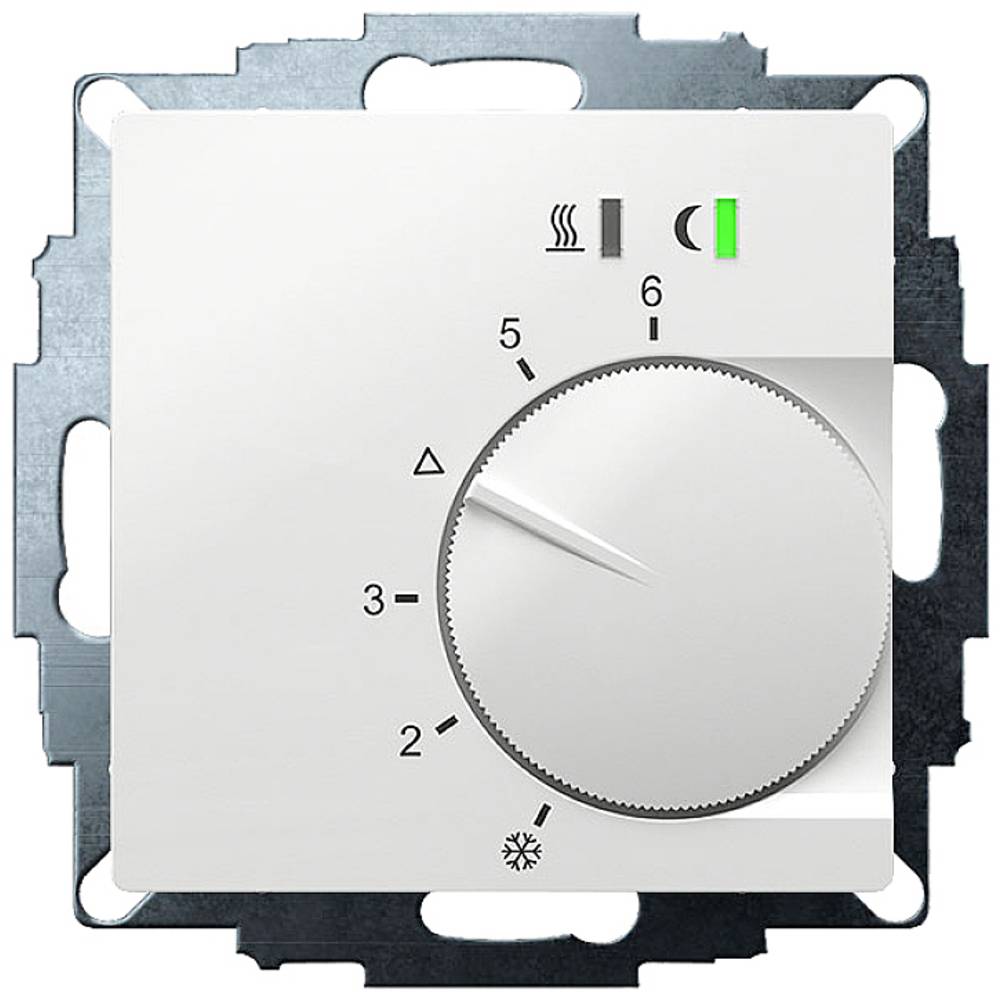 Eberle UTE 2500-RAL9016-G-55 Kamerthermostaat Inbouw (in muur) 5 tot 30 °C