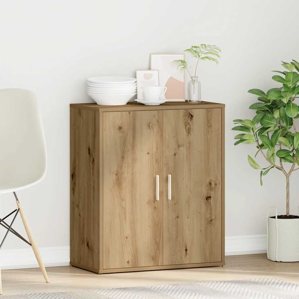 vidaXL Dressoir Artisan Eiken 60x31x70 cm Engineered Wood