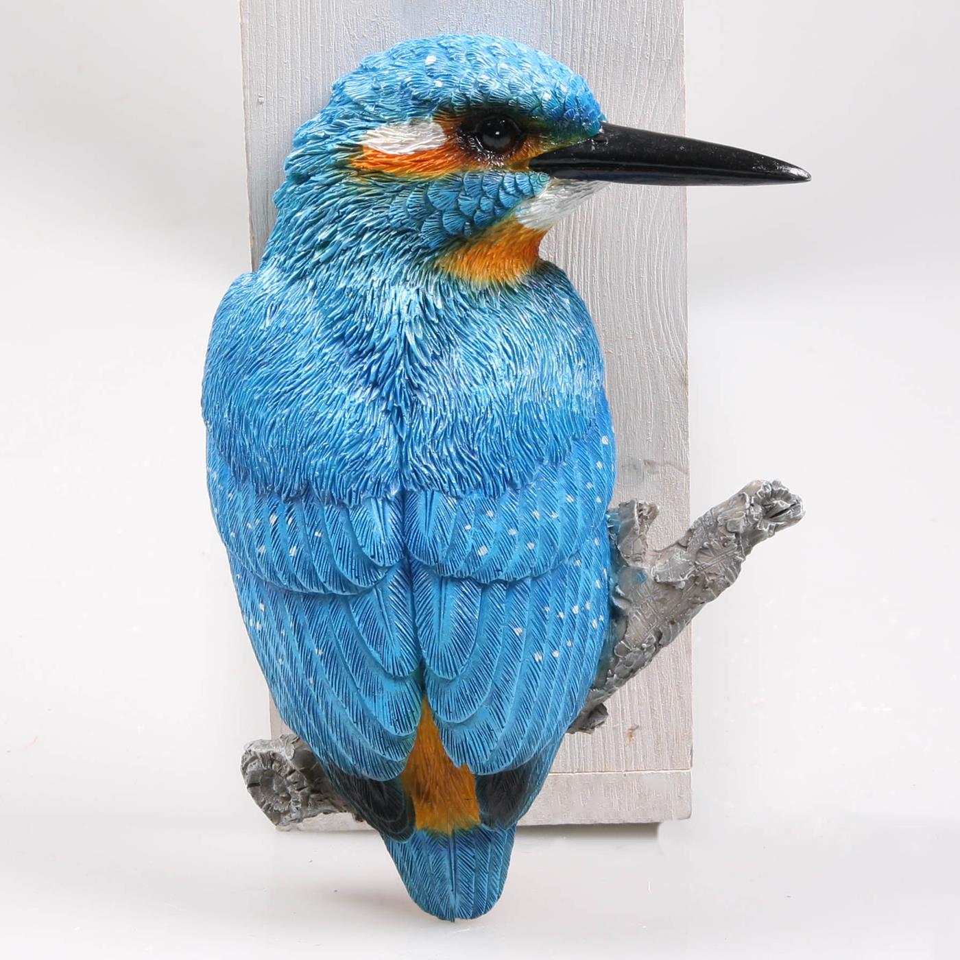 Farmwood Animals Vogel ijsvogel wand 14x5x19cm