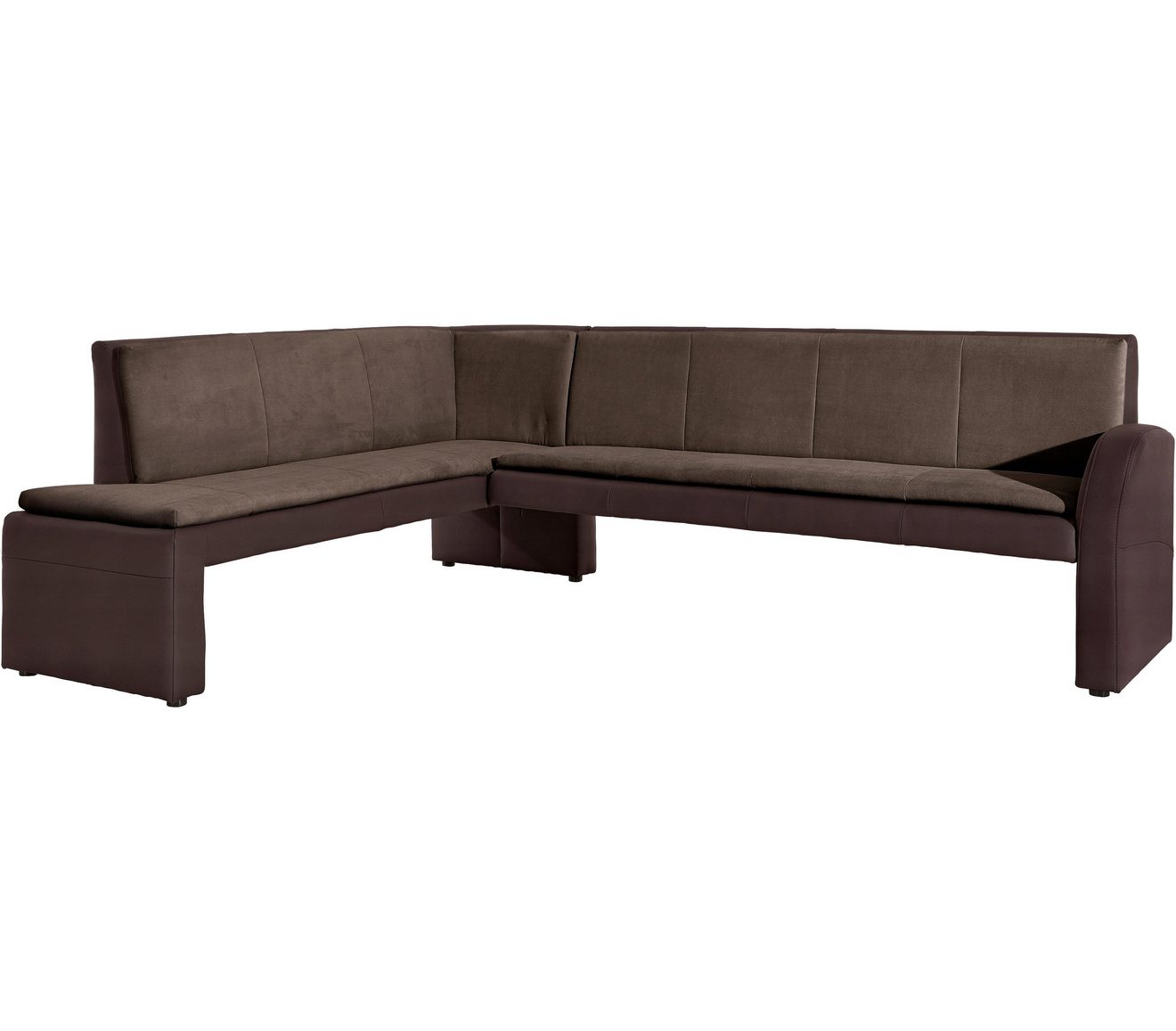 Exxpo - sofa fashion Hoekbank Cortado, elegant en modern met hoog zitcomfort hoge bodemvrijheid, mooie detailverwerking, optioneel leren bekleding