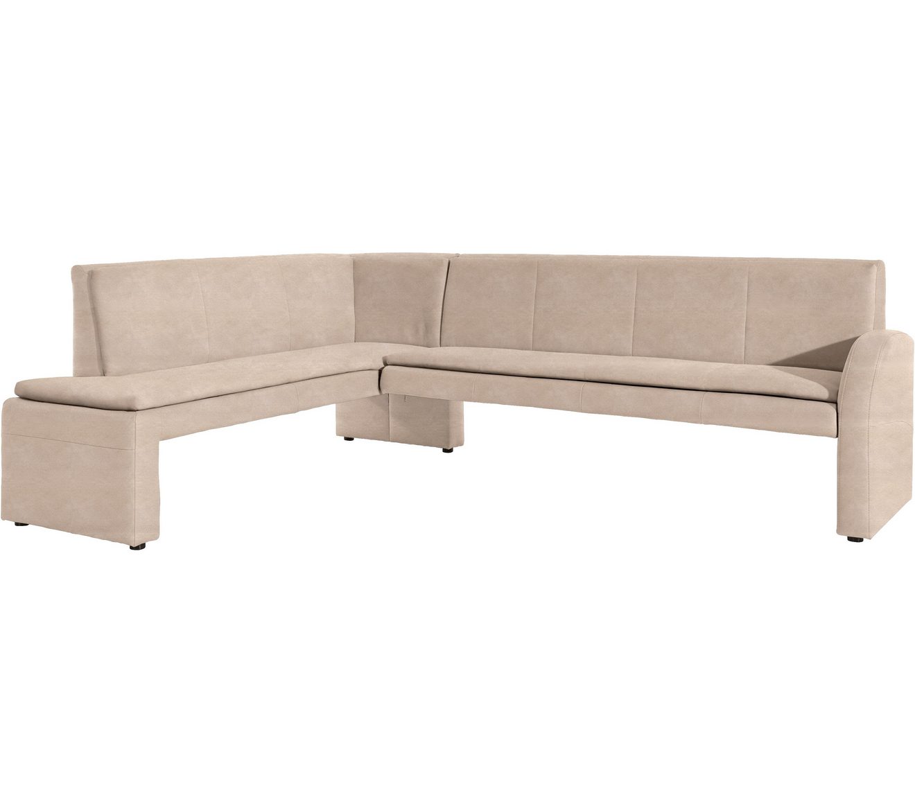 Exxpo - sofa fashion Hoekbank Cortado, elegant en modern met hoog zitcomfort hoge bodemvrijheid, mooie detailverwerking, optioneel leren bekleding