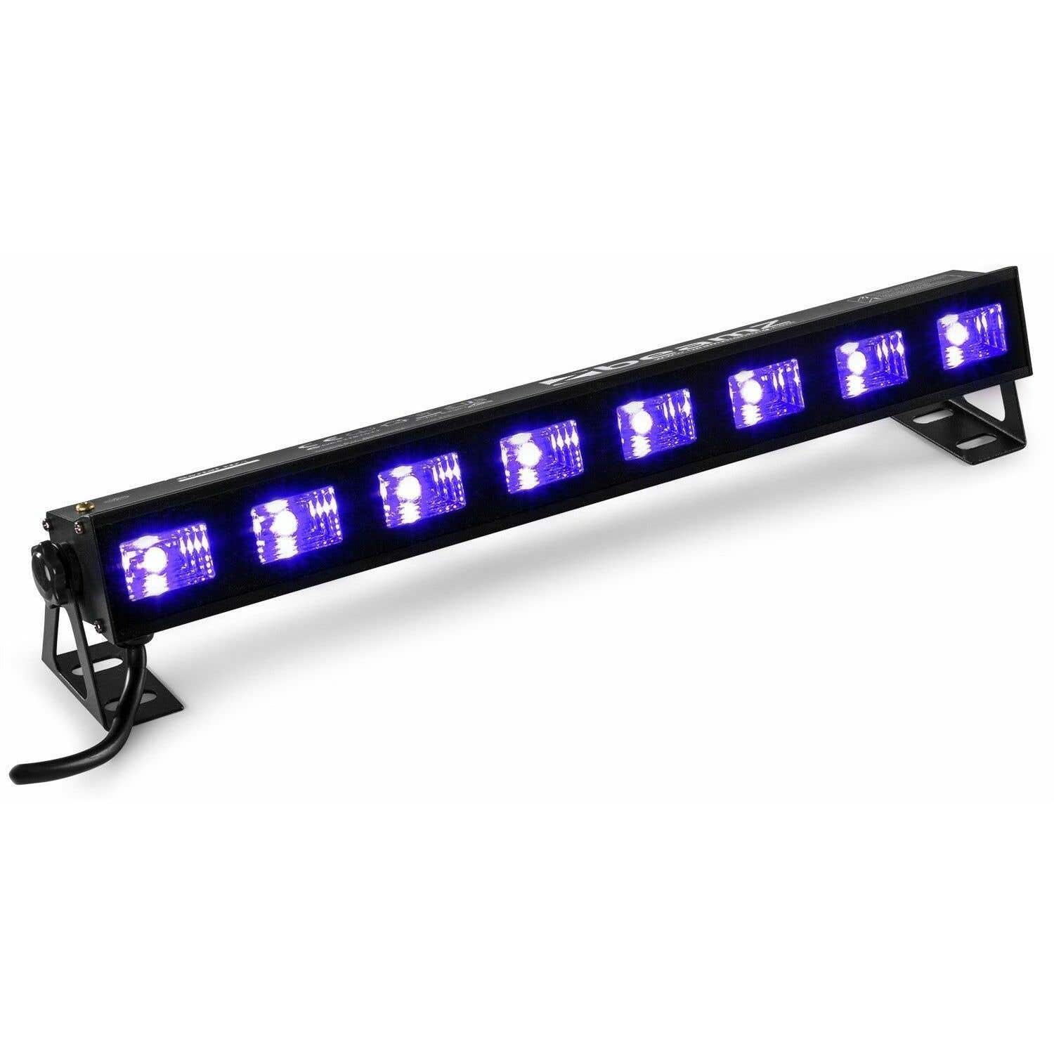 BeamZ Retourdeal -  BUVW83 LED BAR met 8 UV / warm white LED's - 30W