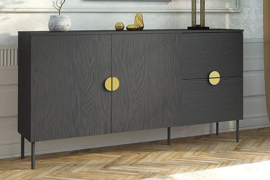 WOONENZO Dressoir Mondi - graphite