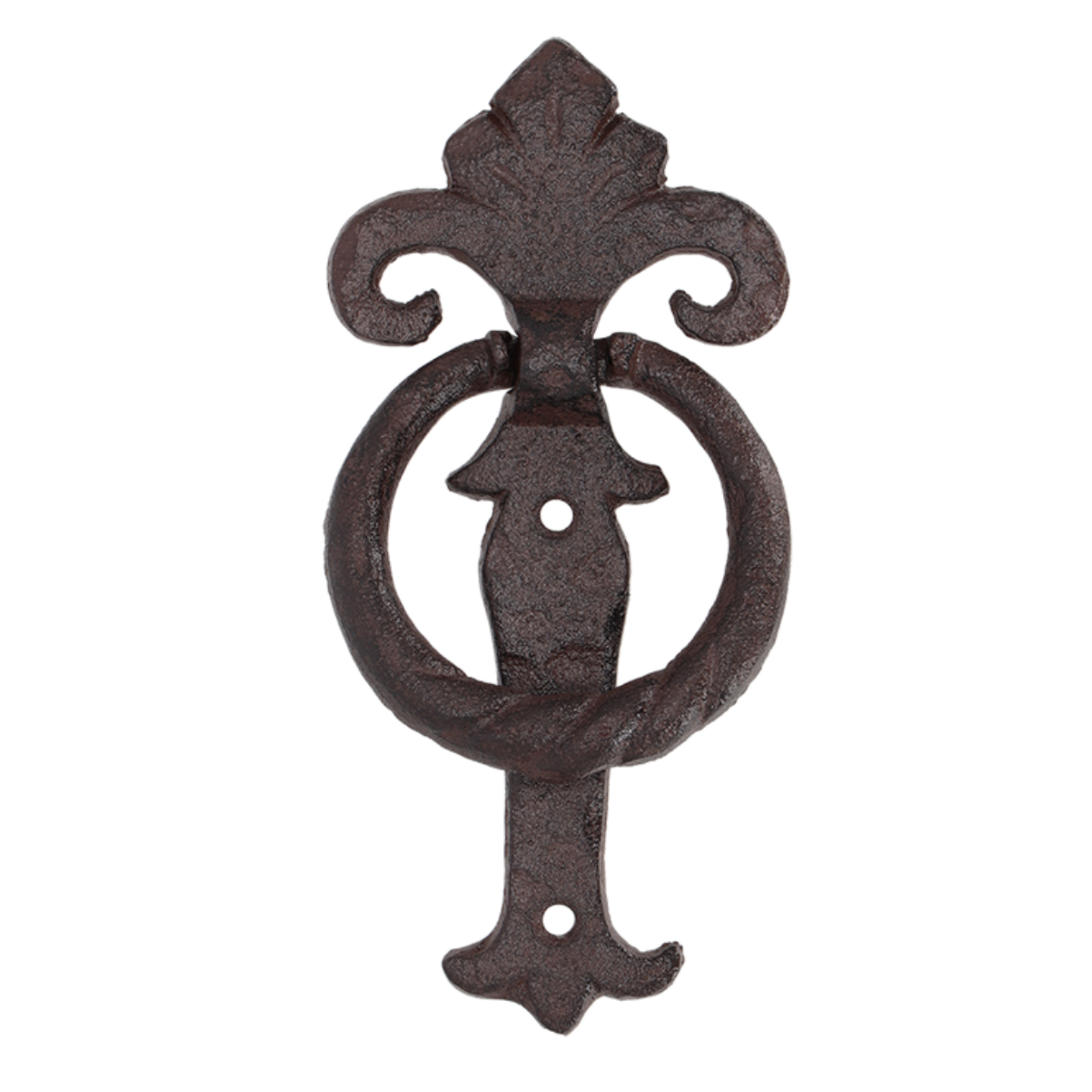 Esschert Design Deurklopper klassiek - gietijzer - L16 cm - vintage - deurbel -