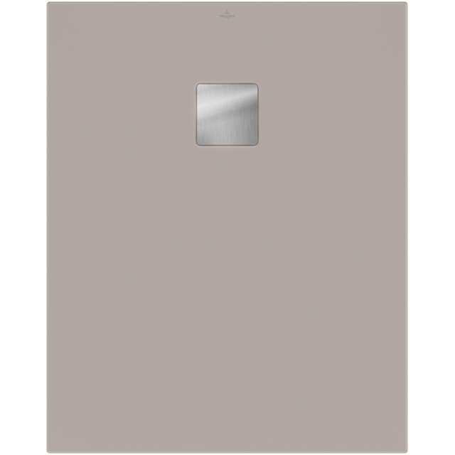 Villeroy & Boch Excello douchevloer - 100x80cm - polyurethaan/acryl Grey uda1080exc2v-3s