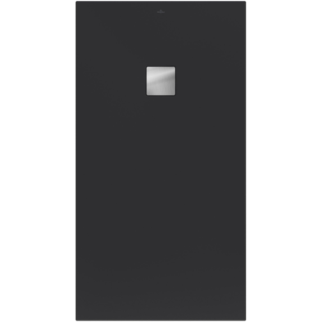 Villeroy & Boch Excello douchevloer - 150x80cm - polyurethaan/acryl Anthracite uda1580exc2v-1s