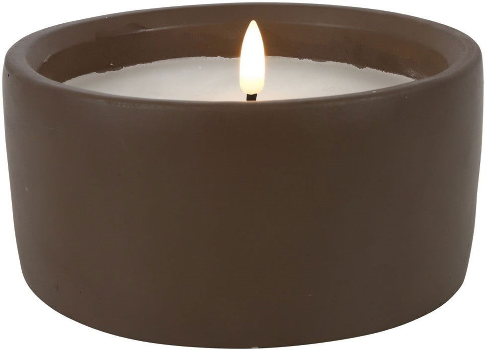 Countryfield Ledkaars Patio ro 15x15x8 cm bruin - 