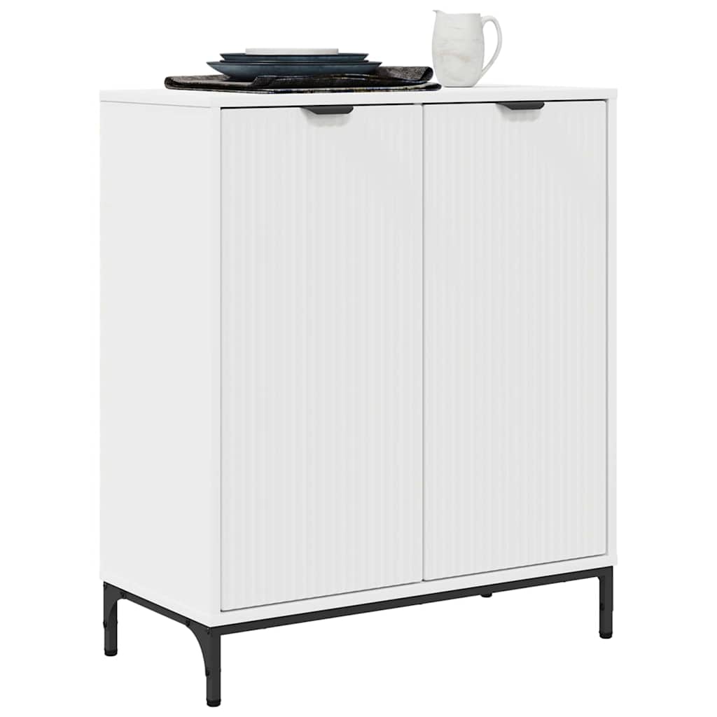 vidaXL Dressoir Wit 69.5 x 33 x 82 cm Bewerkt hout