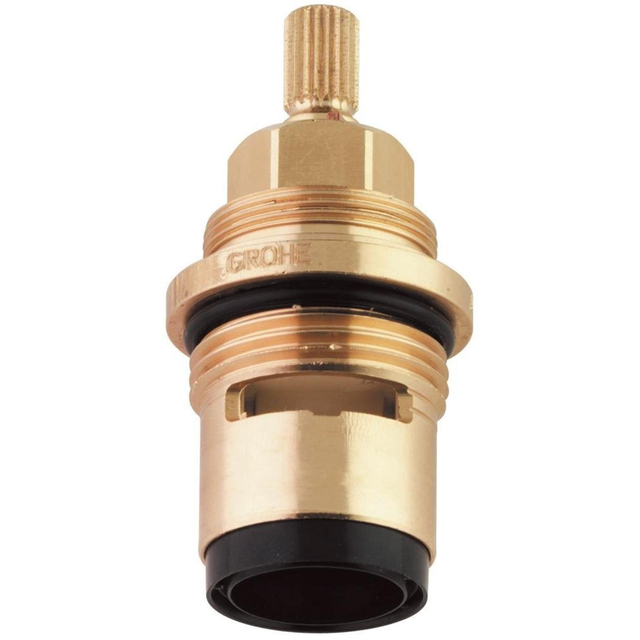 Grohe Kraanbovendeel - keramisch - linksdraaiend - chroom 45887000