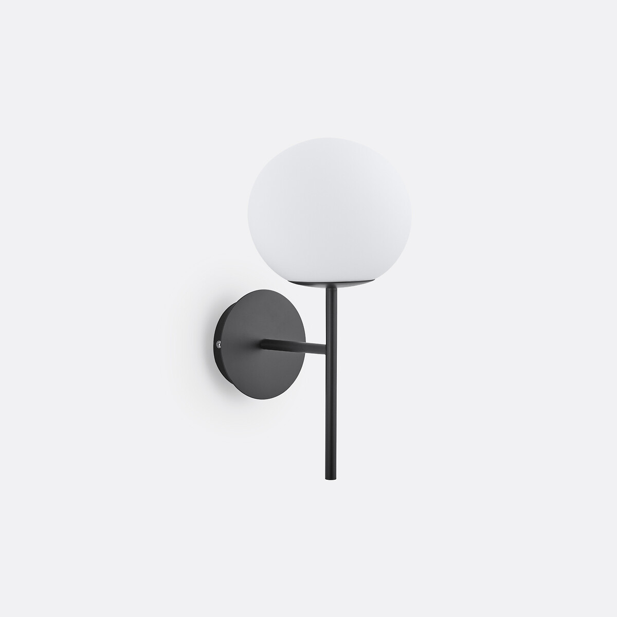 LA REDOUTE INTERIEURS Wandlamp in metaal en opaline glas, Atea
