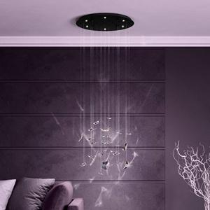 EGLO Stars Of Light LED-H&auml;ngeleuchte Adrados, rund, 6-fl.