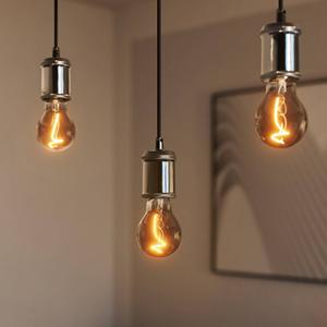 OSRAM H&auml;ngelampe VINTAGE 1906 BOBBIN, grau, Metall, &Oslash; 10 cm