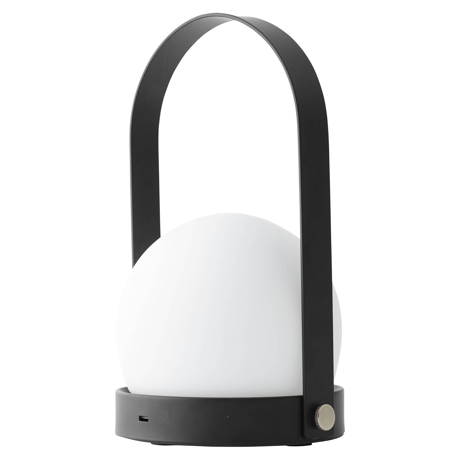 Audo Copenhagen Audo Carrie LED sfeerlamp, oplaadbaar, zwart