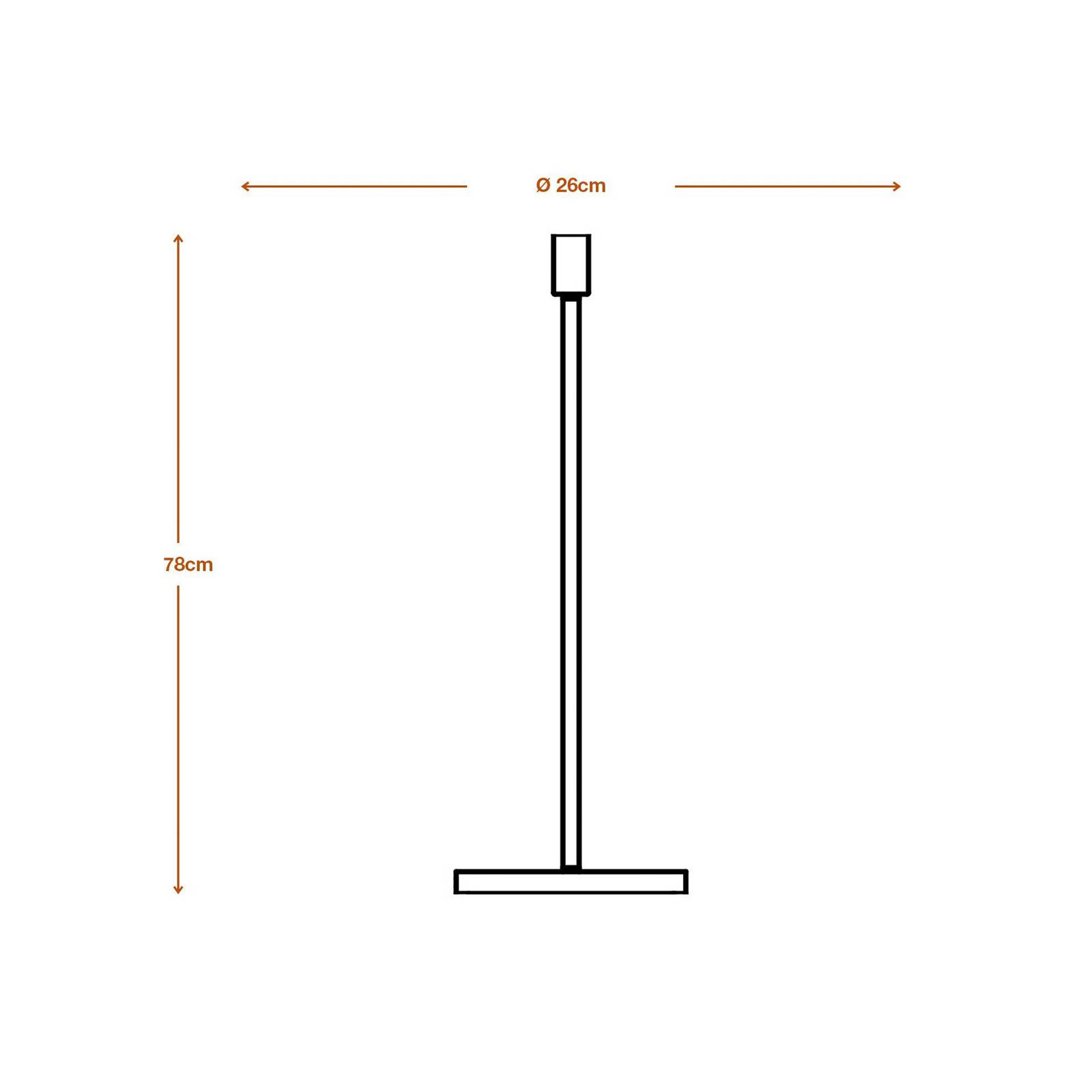 Osram vloerlamp DECOR STICK, beige, hoogte 78 cm, 1 x E27