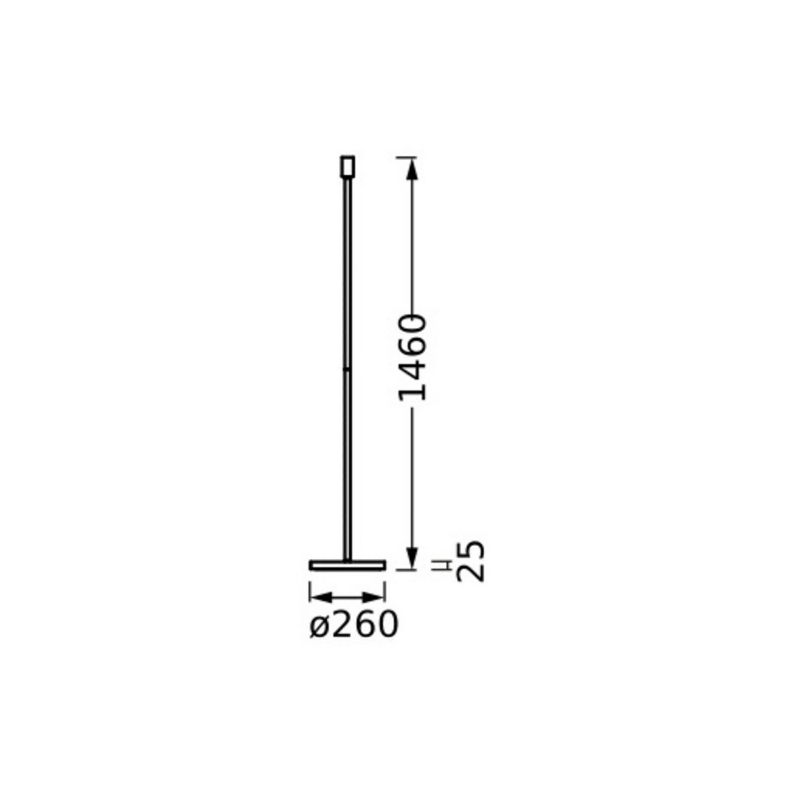Osram vloerlamp DECOR STICK, beige, hoogte 146 cm, 1 x E27