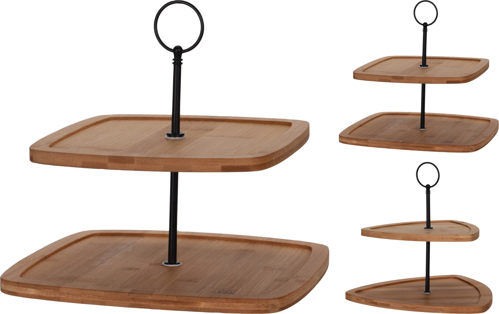 Home & Styling Etagere bamboe 2-laags