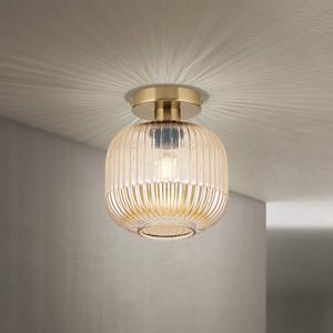 Orion Deckenleuchte Carneval, amber, &Oslash; 20 cm, Glas, E27