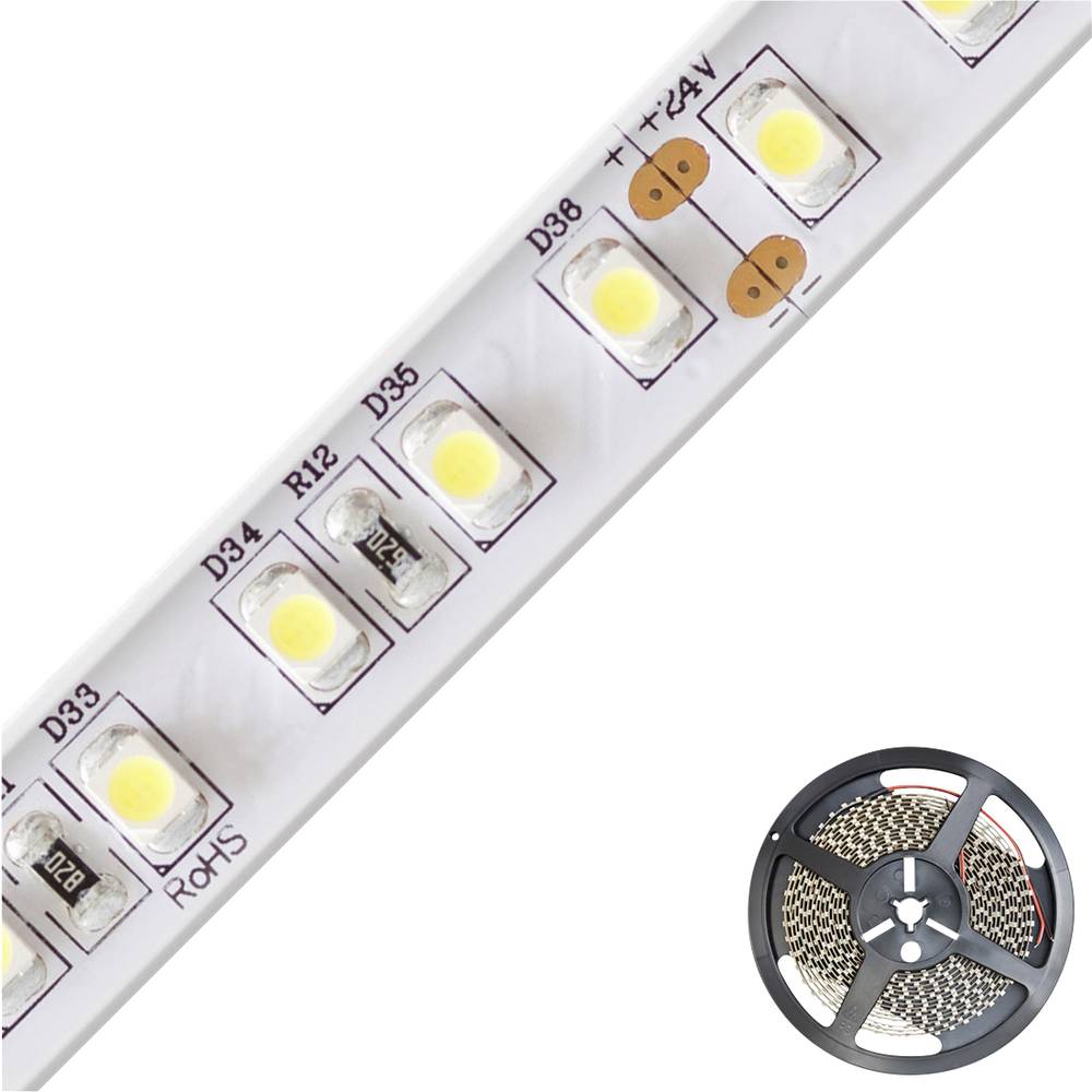 EVN Lichttechnik SB6724602802 LED-strip Energielabel: F (A - G) Met open kabeleinde 24 V 5 m Warmwit 1 stuk(s)
